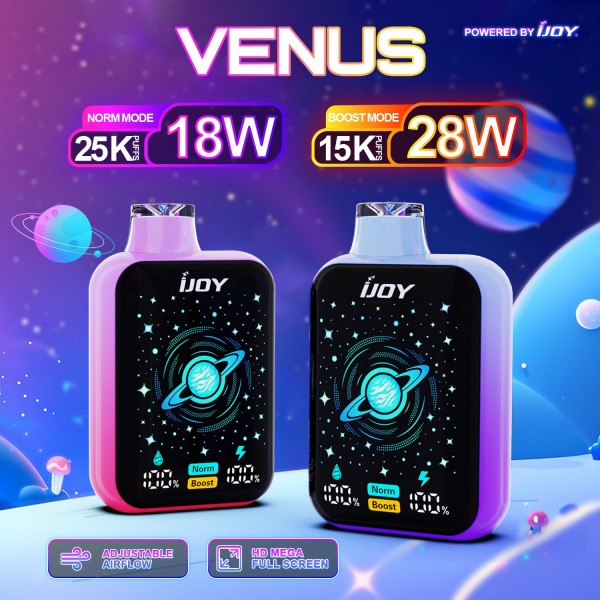 iJoy Bar Venus Disposable 5% (Display Box of 5) (Master Case of 200)