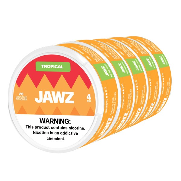 JAWZ Pouches 5pk - Tropical