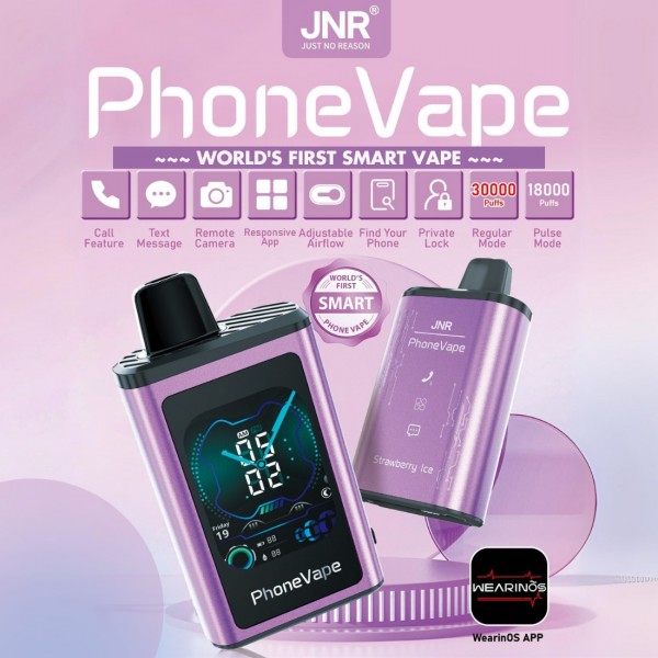 JNR PhoneVape 30K Disposable 5% (Display Box of 5) (Master Case of 150)