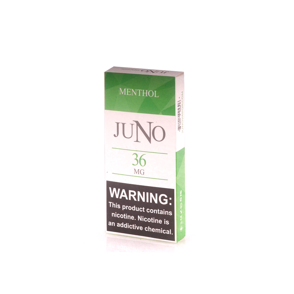 MENTHOL Juno 4 Pack Pods, juno pods