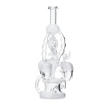 Juicy J Glass - 14" Sandblasted Cyborg Molecule