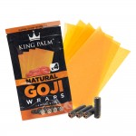 King Palm Goji Wraps 4pk w/ Tips Display 15CT