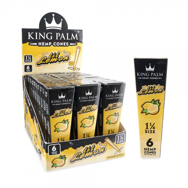 King Palm Cones 1¼ Display 30CT