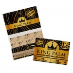 King Palm Natural 1¼ Papers Display 22CT