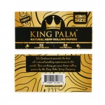 King Palm Natural King Size Papers Display 22CT