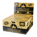 King Palm Natural King Size Papers Display 22CT