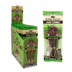 King Palm Flavored King Cones 3pk Display 15CT