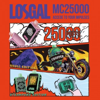 LOSGAL MC25000 (Powered by Lost Mary) (Display Box of 5) (Master Case of 200)
