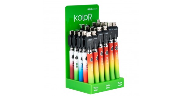 Leaf Buddi Kolor Twist Vape Pen Battery 1100mAh