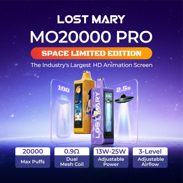 Lost Mary MO20000 PRO Disposable (Display Box of 5) (Master Case of 200)