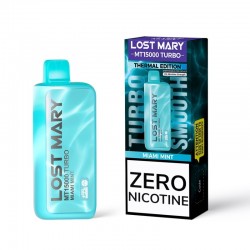 Lost Mary MT15000 Turbo Disposable 0% NICOTINE FREE - Miami Mint