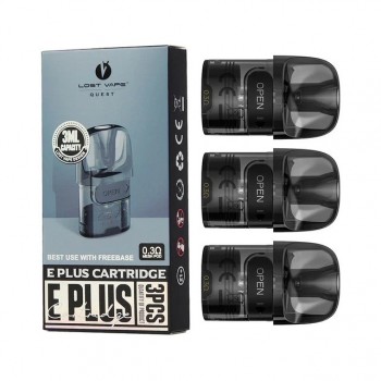 Lost Vape E Plus Cartridge 3pk