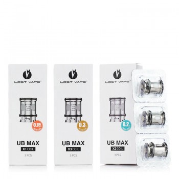 Lost Vape UB Max Series Coils 3pk