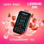Lucky Wolf Legend 25K Disposable 5% (Display Box of 5) (Master Case of 200)