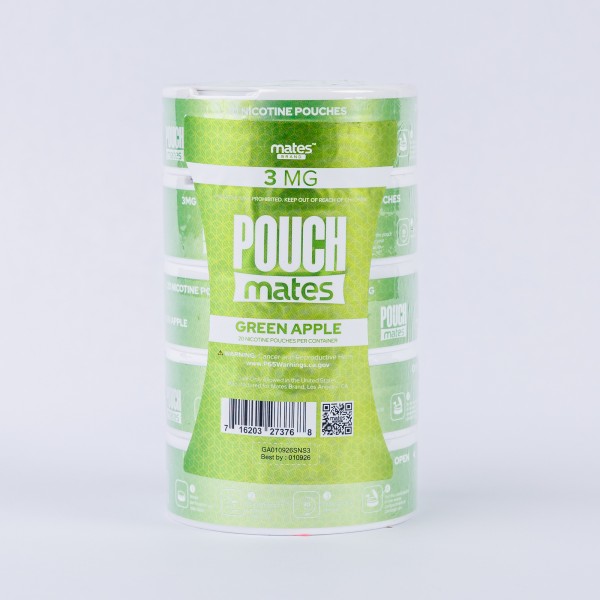 PouchMates 5pk - Green Apple