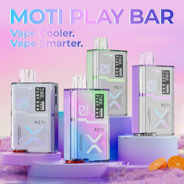 MoTi Play Bar Disposable 5% (Display Box of 5) (Master Case of 200)