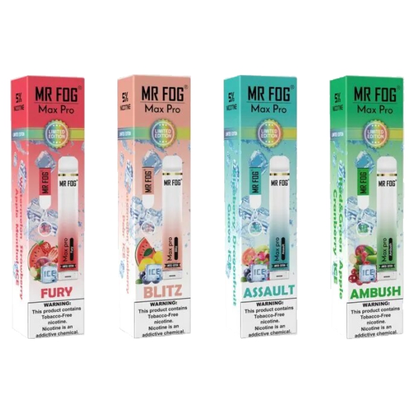 mr fog max pro flavors