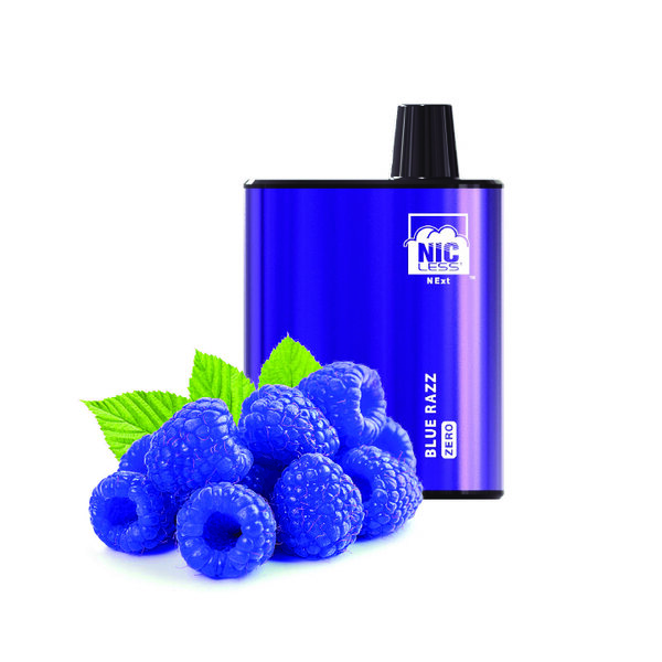 Nicless Next Disposable 0% NICOTINE FREE - Blue Razz