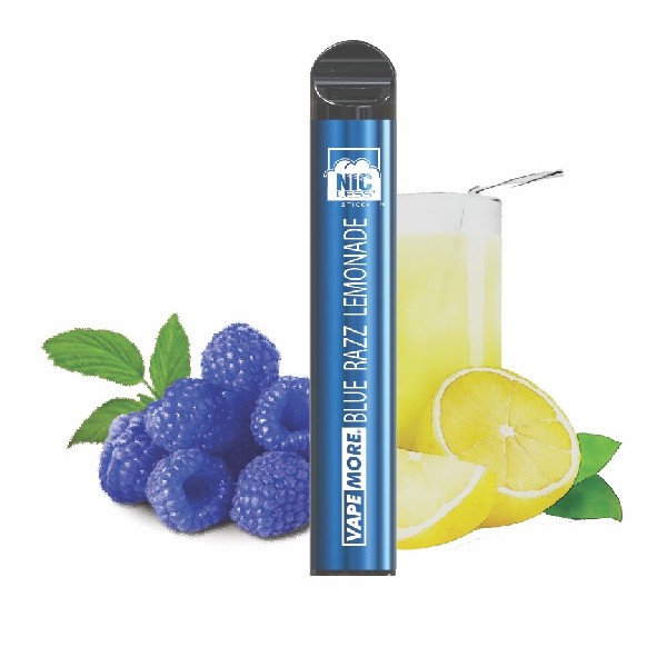 Nicless Stick + Disposable 0% NICOTINE FREE - Blue Razz Lemonade