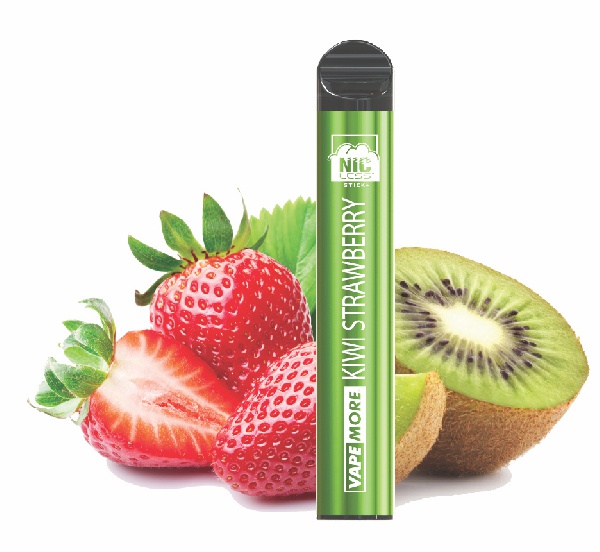 Nicless Stick + Disposable 0 NICOTINE FREE Kiwi Strawberry