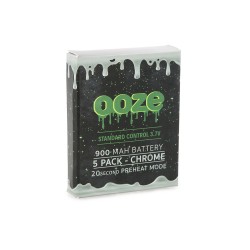 OOZE Standard 5pk 900mAh Batteries