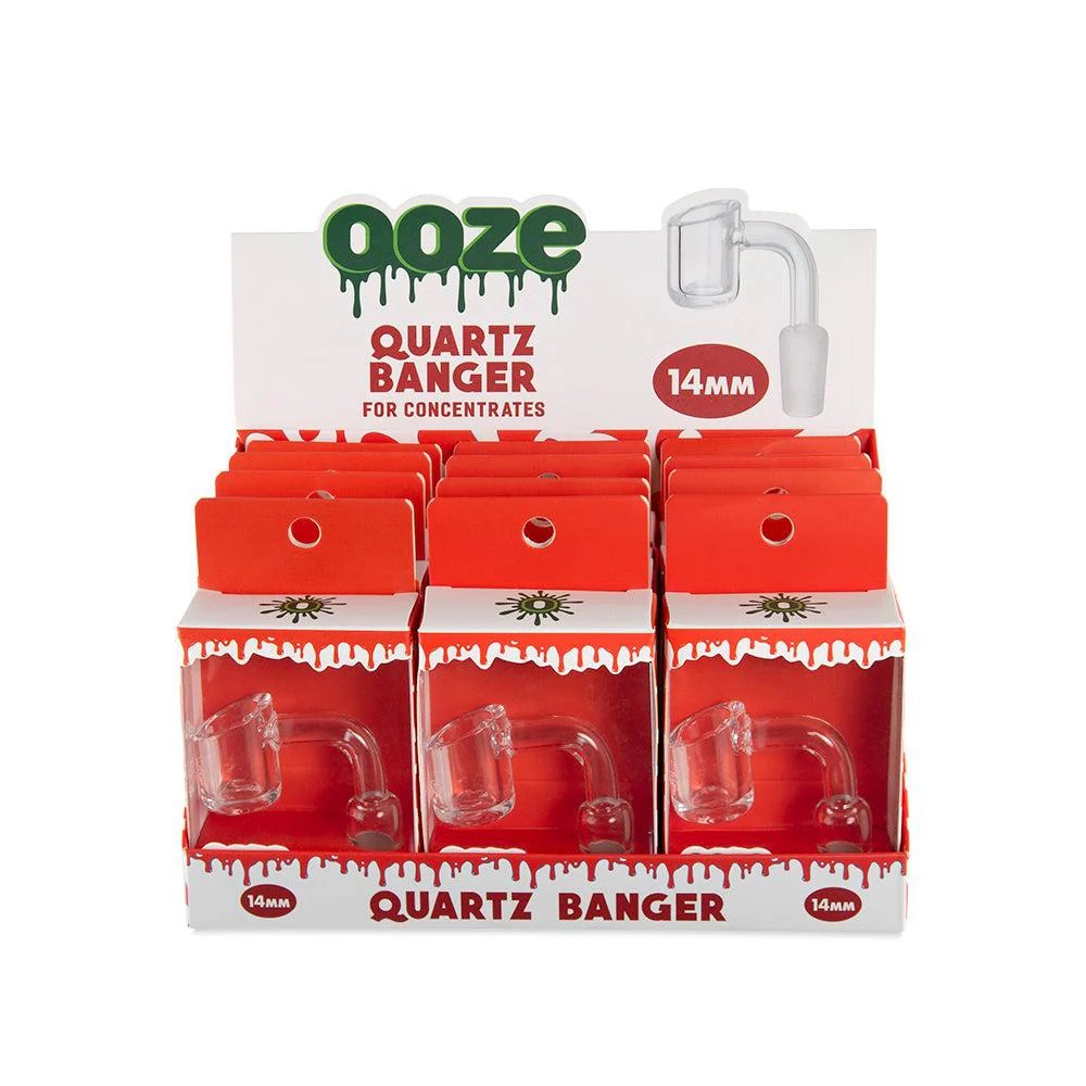 OOZE Quartz Banger Display 12CT, ooze life, thc, wax, dab, concentrates ...