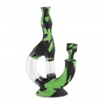 OOZE Echo Silicone Glass Water Pipe & Nectar Collector