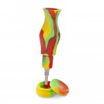 OOZE Ozone Silicone Glass Water Pipe & Nectar Collector