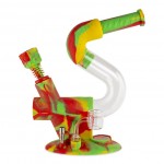 OOZE Swerve Silicone Glass Water Pipe & Nectar Collector