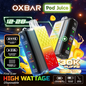 Pod Juice x OXBAR 30K Magic Maze 2 Disposable 5% (Display Box of 5) (Master Case of 100)