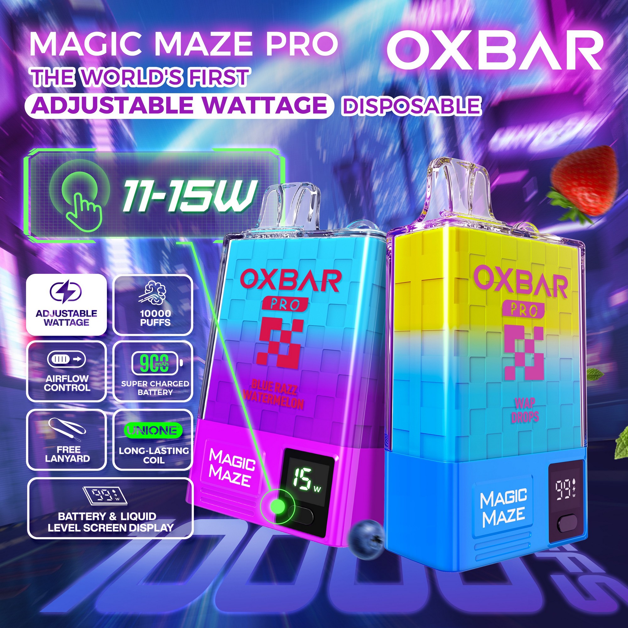 OXBAR Magic Maze Pro 10K Disposable 5%