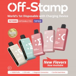 Off-Stamp SW16000 Pod Disposable (Master Case of 200)