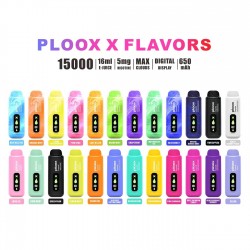 Ploox Me X 15000 Hookah Disposable 5mg (Display Box of 5) (Master Case of 200)