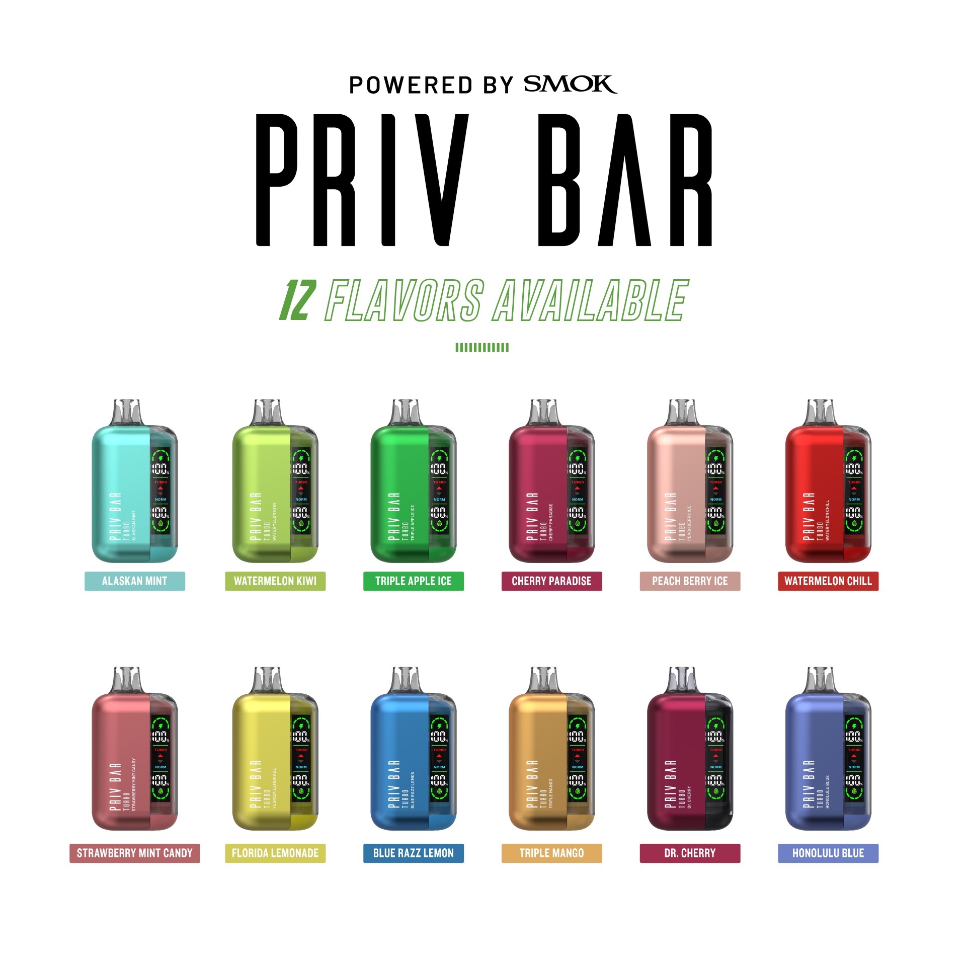 PRIV Bar Turbo Disposable 5%