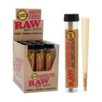 RAW Rocket Booster Infused Cones Display 12CT