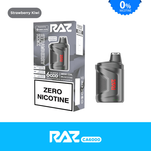 RAZ CA6000 Disposable 0% - Strawberry Kiwi