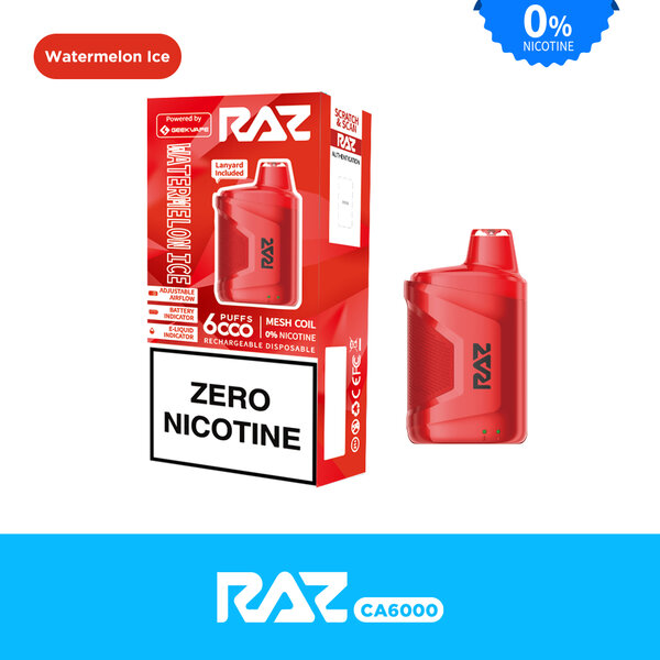 RAZ CA6000 Disposable 0% - Watermelon Ice