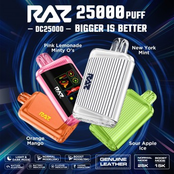 RAZ DC25000 Disposable 5% - Fall Edition (Display Box of 5) (Master Case of 150)