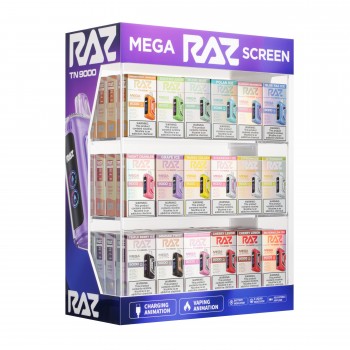 RAZ TN9000 Disposable 5% *Empty* Display