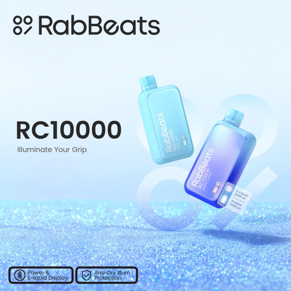 RabBeats RC10000 Disposable 5% (Master Case of 200) (limit 40pcs)