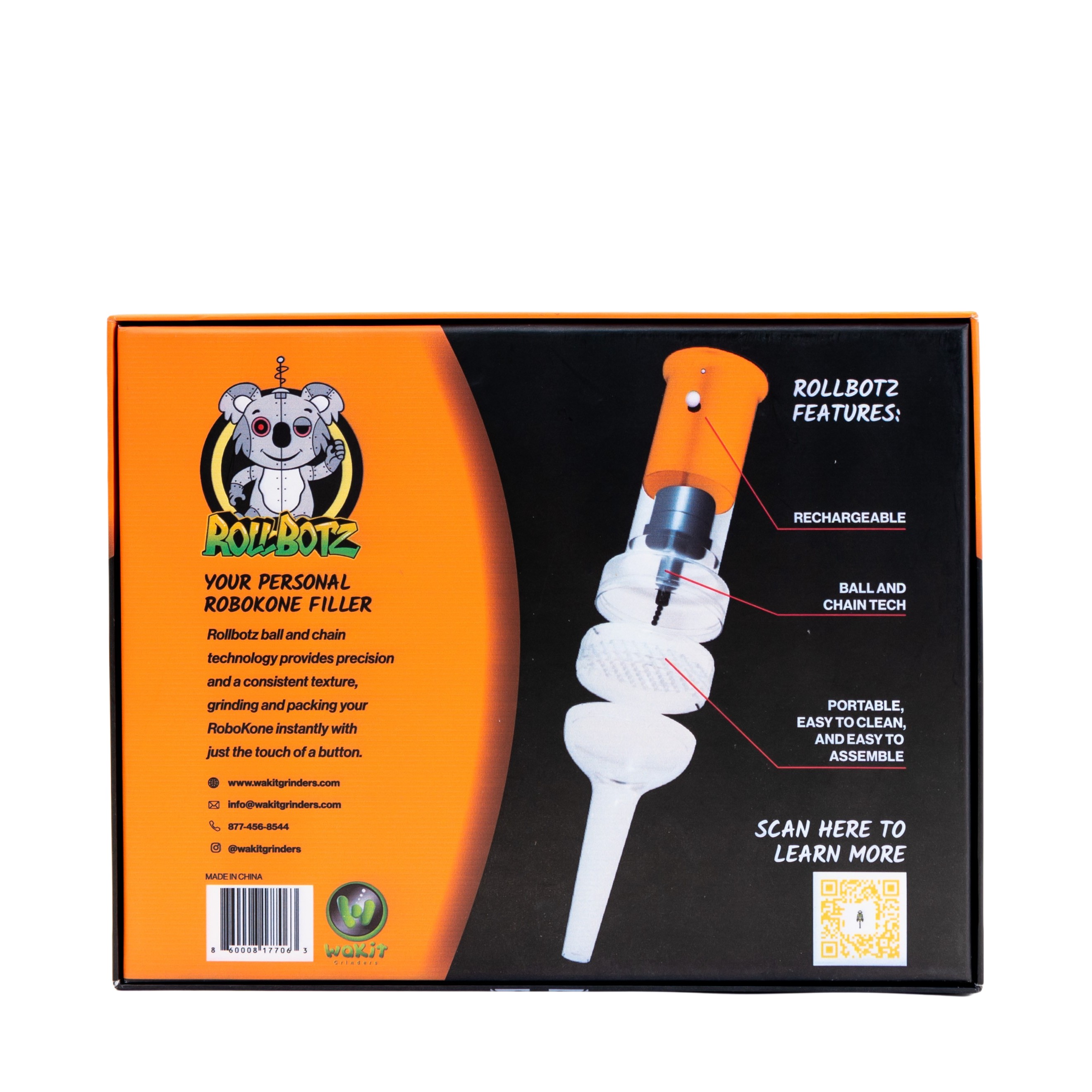 Rollbotz Ball And Chain Replacement Accessory – Spare Part For Your Rollbotz Toy