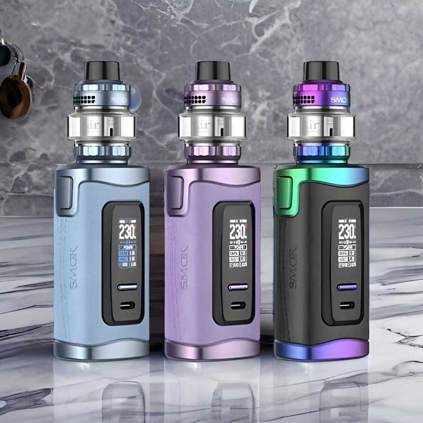 SmokTech Morph 3 Kit, smok, t-air subtank, ta series coils, dual 18650 ...
