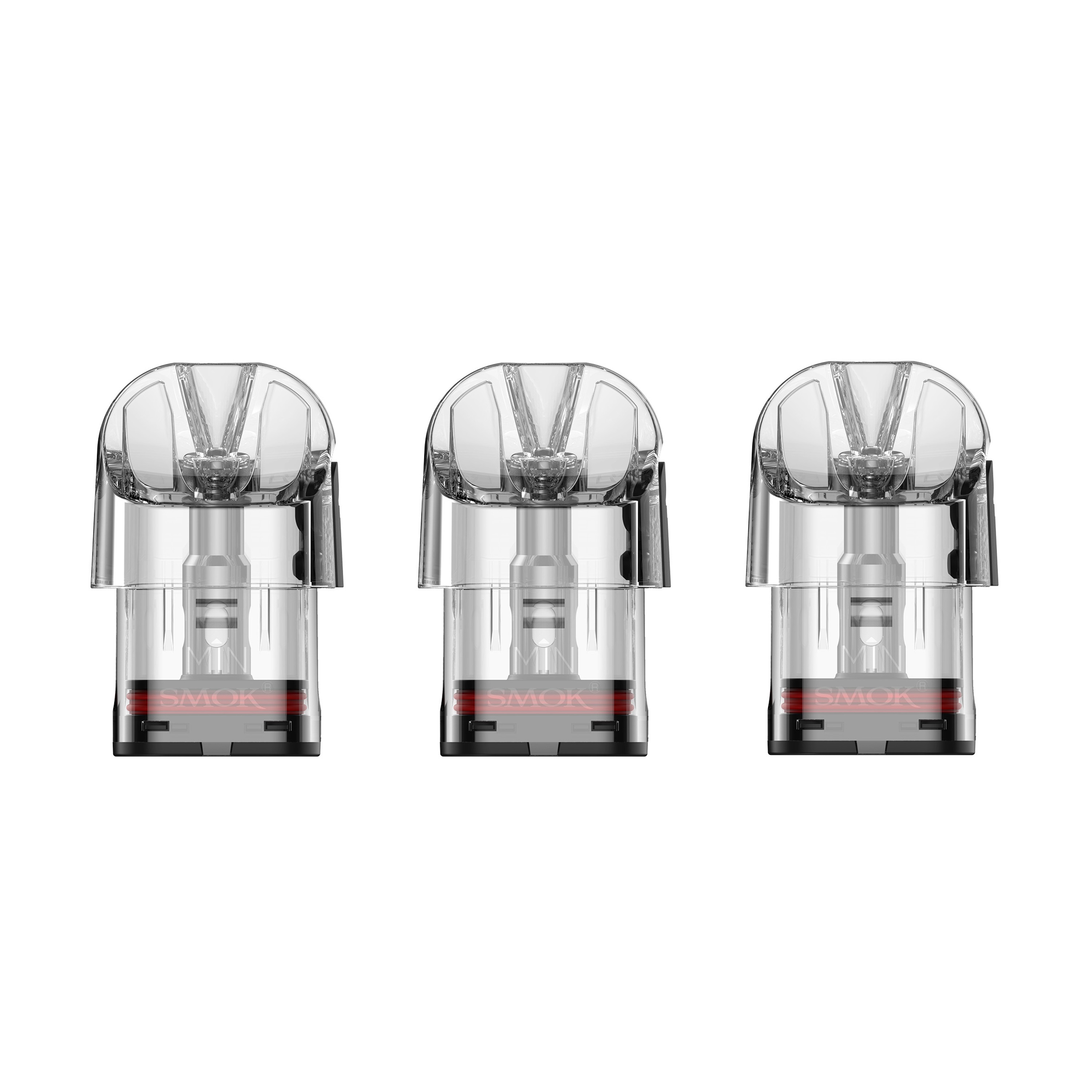 SmokTech Novo Pod 3mL Clear Meshed 3pk, smok, novo pods