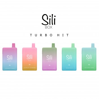 Sili Box 6000 Turbo Hit Disposable 5% (Display Box of 5) (Master Case of 200)