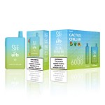 Sili x Urb 6000 Disposable 5% (Display Box of 5) (Master Case of 200)