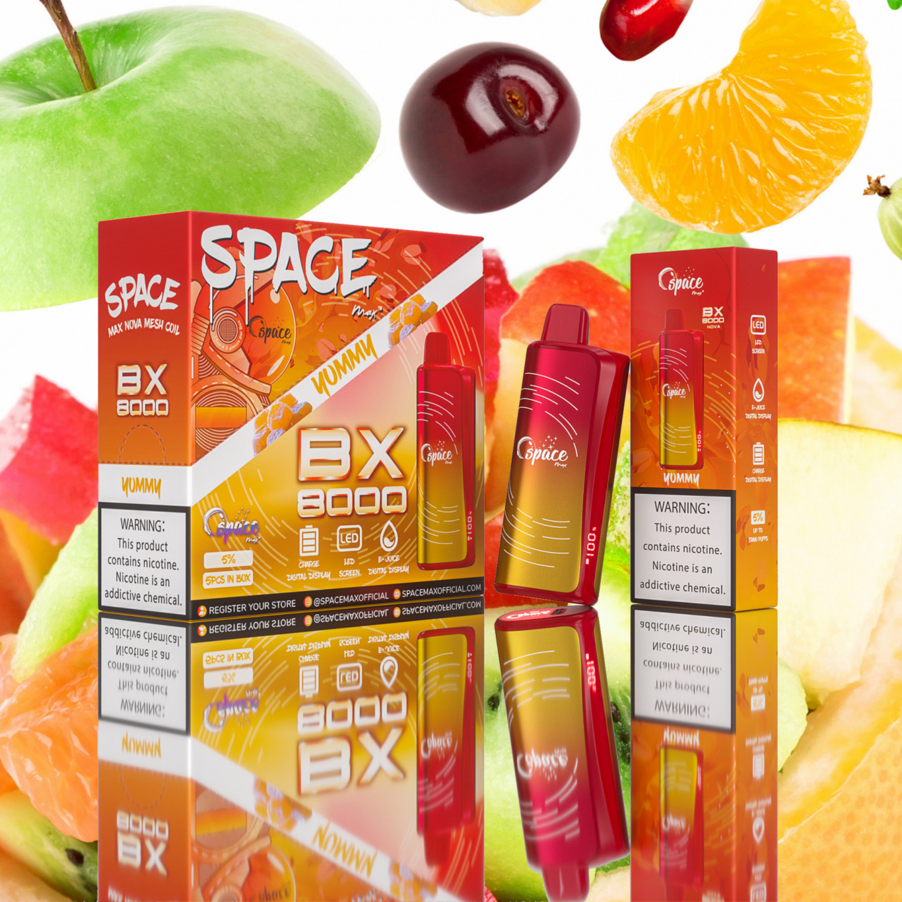 SpaceMax BX8000 Disposable 5%, 2deal