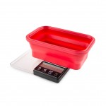 Truweigh Crimson Collapsible Bowl Scale - 1KG x 0.1g