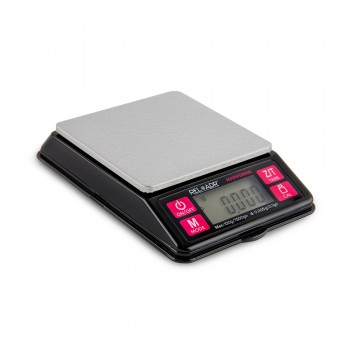 Truweigh Lux Digital Mini Bench Scale - 100g X 0.005g - Black & Steel