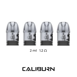 Uwell Caliburn A2 Replacement Pods 4pk (Side-Filling)