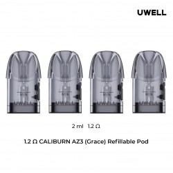 Uwell Caliburn AZ3 (Grace) Refillable Pods 4pk